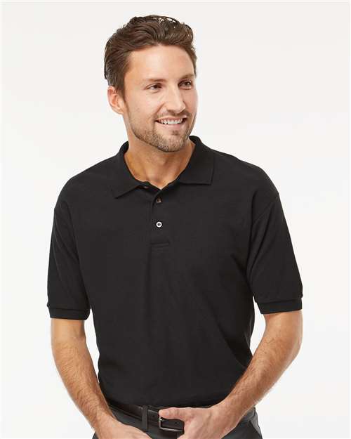Ring-Spun Piqué Polo - 7002