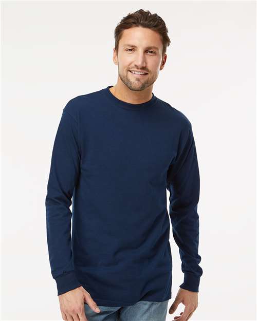 Unisex Gold Soft Touch Long Sleeve T-Shirt - 4820