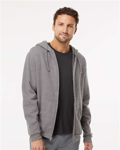 Unisex Zipper Fleece Hoodie - 3331