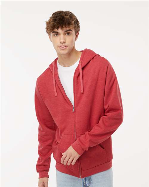 Unisex Zipper Fleece Hoodie - 3331