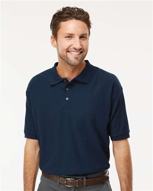 Ring-Spun Piqué Polo - 7002