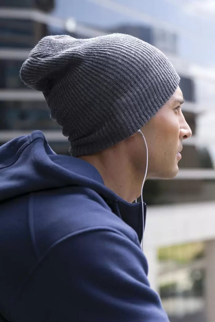 ATC™ EVERYDAY RIB KNIT SLOUCH BEANIE. C112