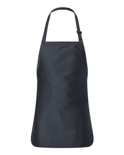 Full-Length Apron with Pouch Pocket - Q4250