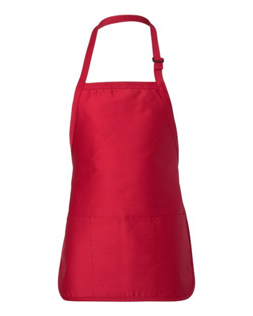 Full-Length Apron with Pouch Pocket - Q4250